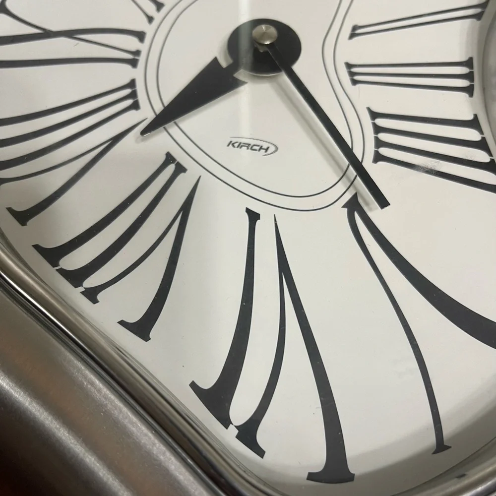Vintage Kirch Verichron melting Salvador Dali clock -not working